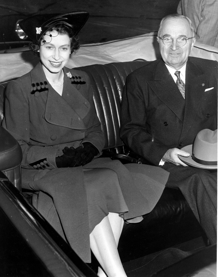 Elżbieta II i prezydenci USA: Harry Truman