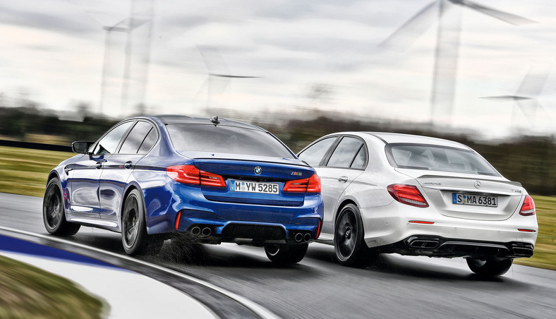 BMW M5 kontra Mercedes-AMG E 63 S+ - pojedynek gigantów