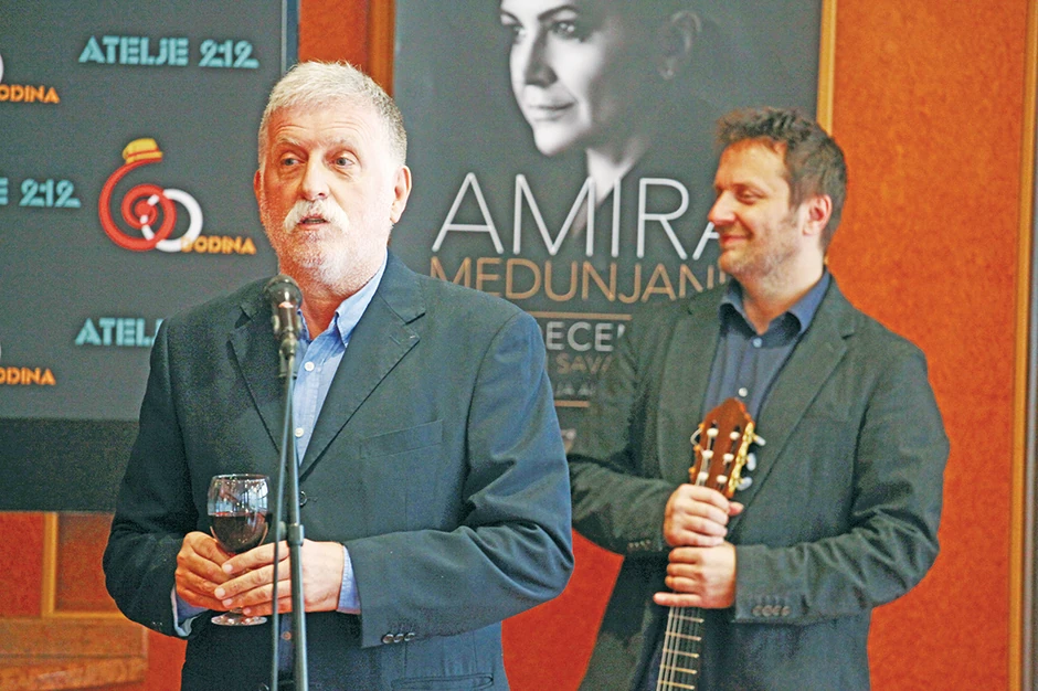 Peca Popović nadahnuto govorio o Amiri