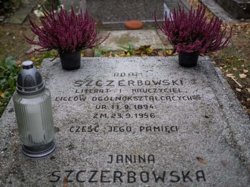 Grób Adama Szczerbowskiego i Janiny Szczerbowskiej