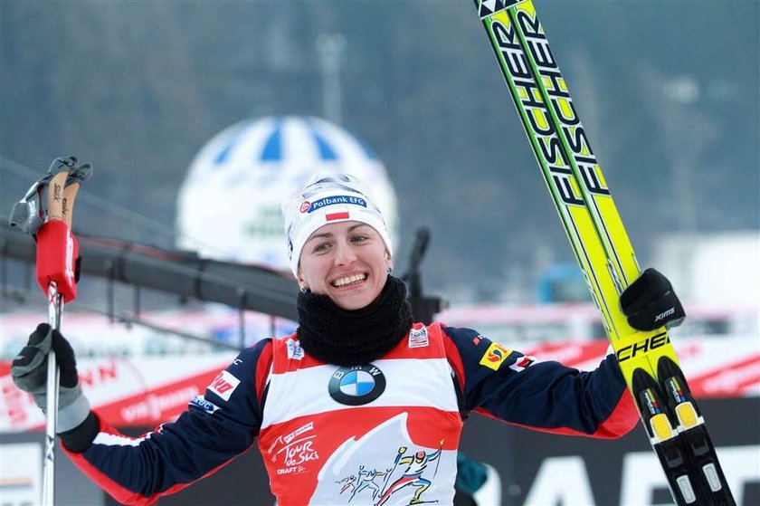 Justyna Kowalczyk świetnie taktycznie rozegrała ostatni bieg w Tour de Ski