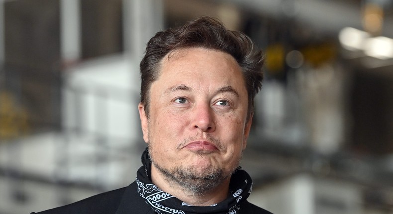 Tesla CEO Elon Musk.
