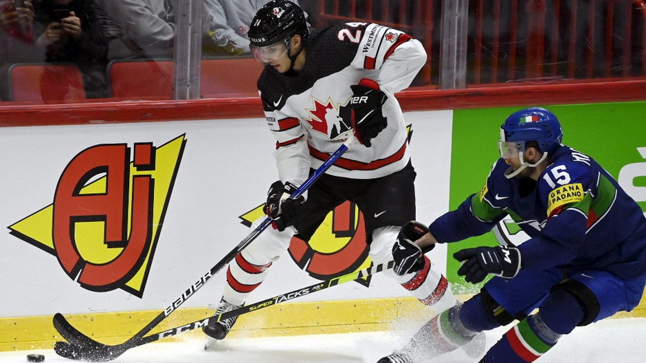 Hokejowe Mistrzostwa Świata, mecz Kanada-Włochy