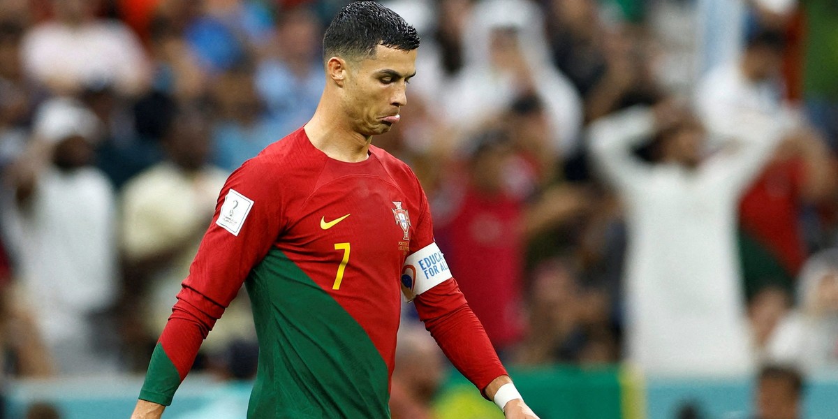 Cristiano Ronaldo zepsuł kolegom święto po awansie do ćwierćfinału mundialu?