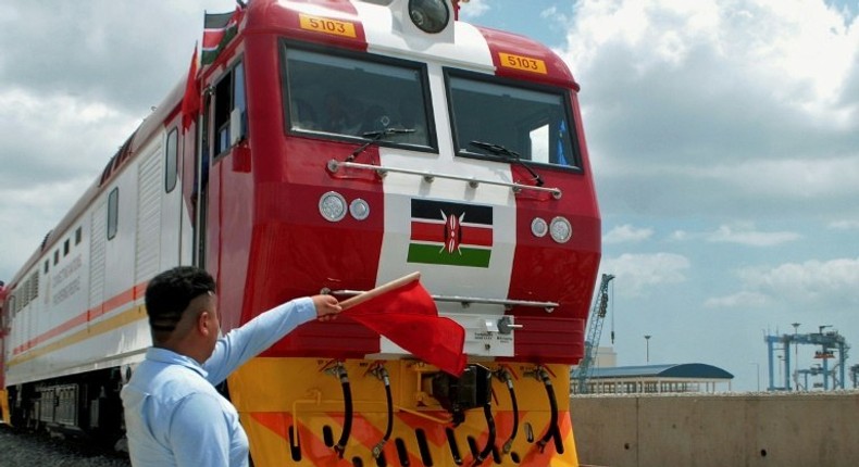 A new railway in Kenya is the nation's biggest infrastructure project since independence