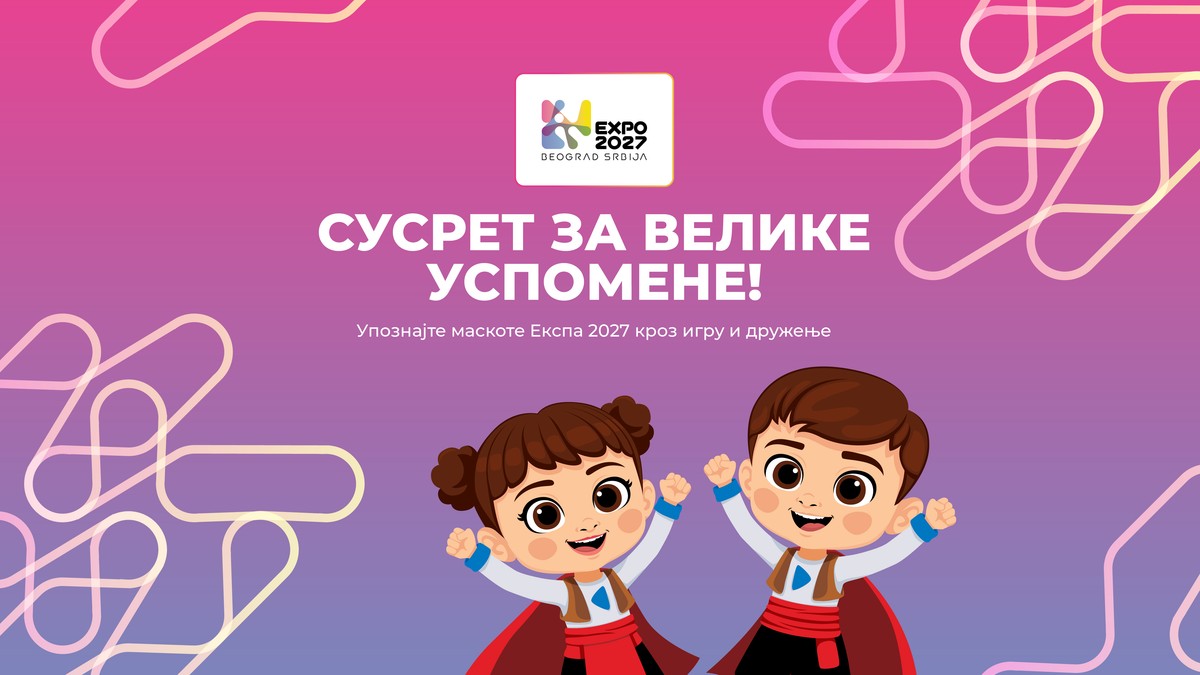 Druženje sa maskotama Ekspa 2027