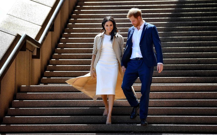 Meghan Markle i książę Harry na okładce "Time". Ile warta jest jej biżuteria?