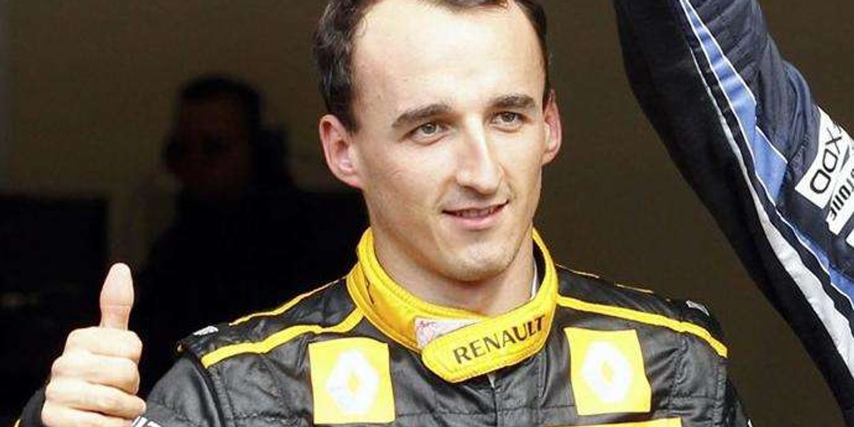 Kubica w piątek w bolidzie!