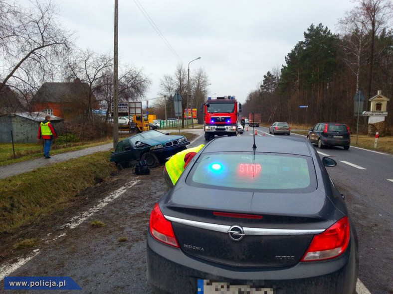 29 wykroczeń i 167 punktów karnych - pościg zakończony wypadkiem