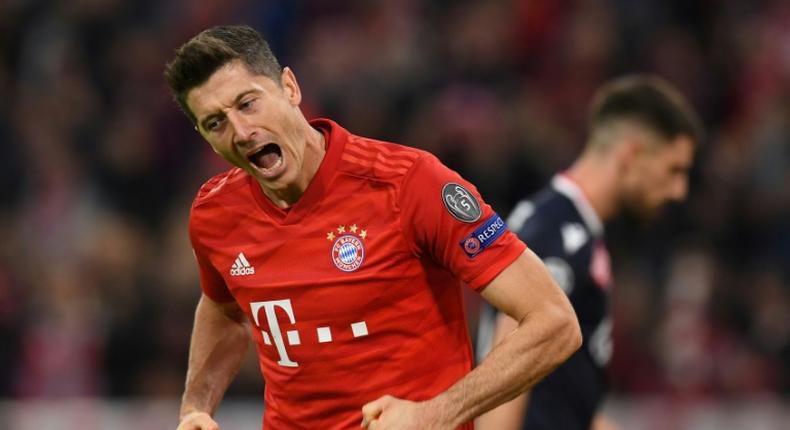 Lewandowski has scored nine goals in his last six Bayern matches