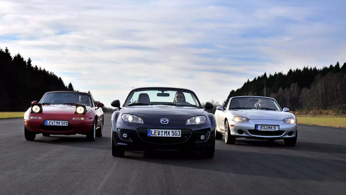 Mazda MX-5: ikona stylu ma już 20 lat