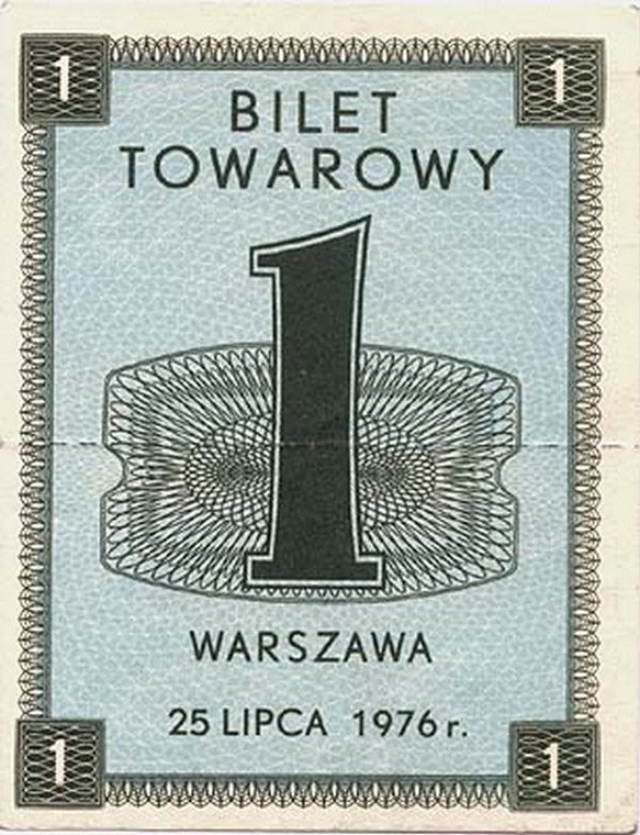 Już w 1976 r. wprowadzono kartki na cukier