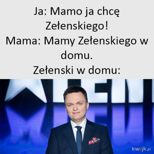 Mem z Szymonem Hołownią