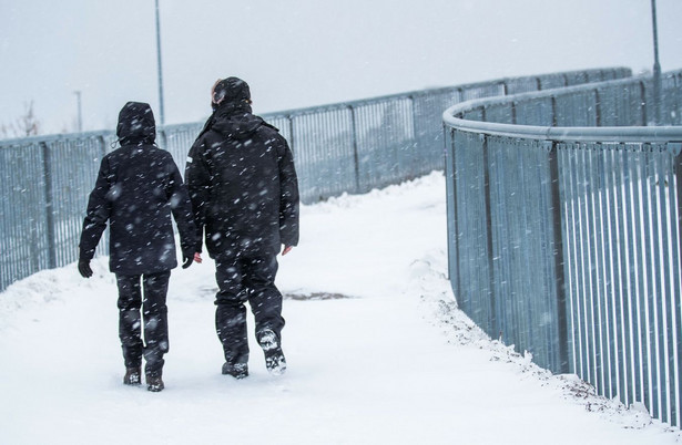 Atak zimy w Skandynawii