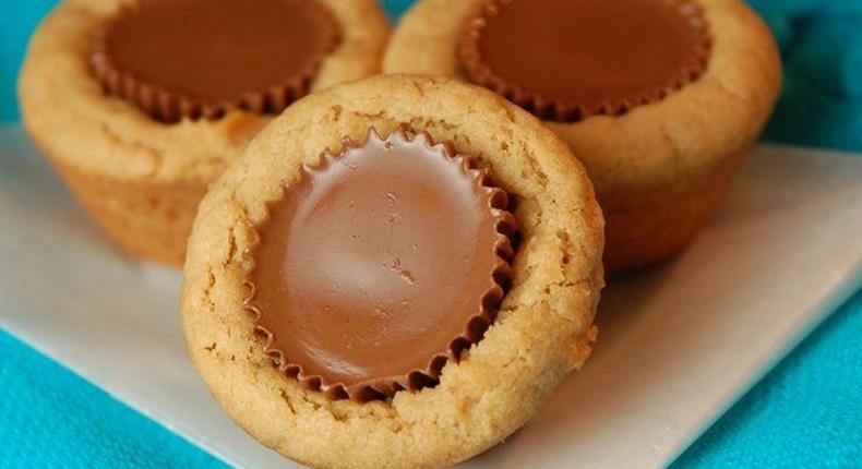 Peanut butter cup cookies