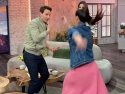 Niby na niby, ale wyszło fatalnie. Ida Nowakowska pobiła kolegę na planie "Pytania na śniadanie" [FOTO]