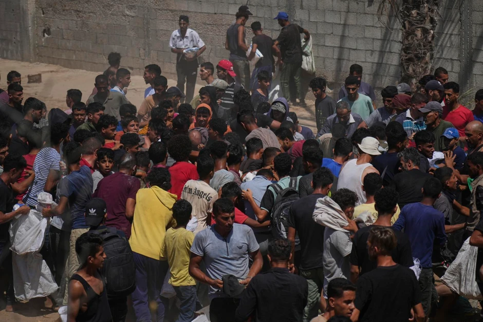 Gaza Izrael pomoć padobrani