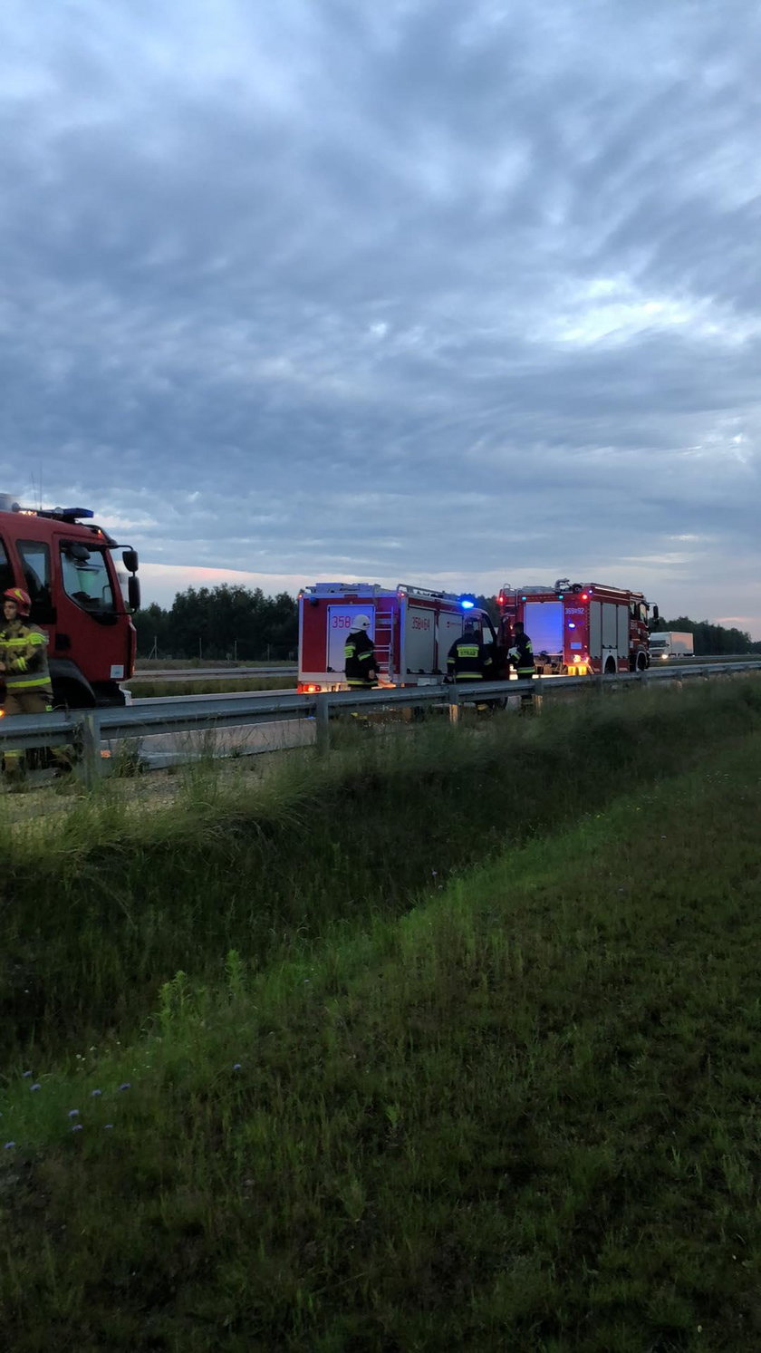 Potrącił człowieka, porzucił go na autostradzie