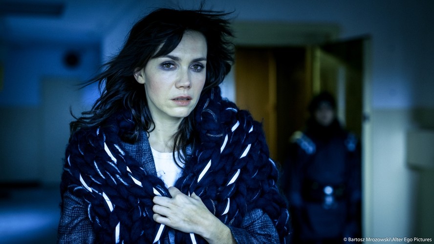Olga Bołądź w filmie 'Człowiek z magicznym pudełkiem'; fot. Bartosz Mrozowski/Alter Ego Pictures