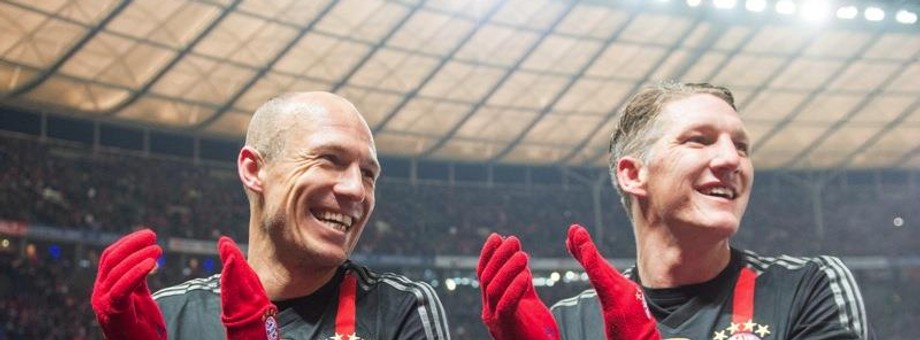 Arjen Robben i Bastian Schwiensteiger