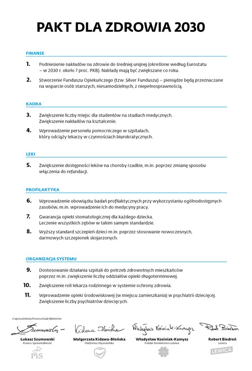 Pakt dla zdrowia 2030