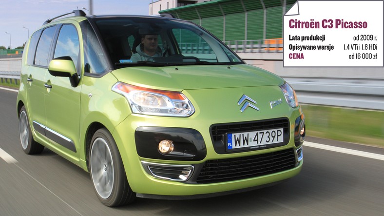 Citroën C3 Picasso (od 2009 r.) - od 16 000 zł