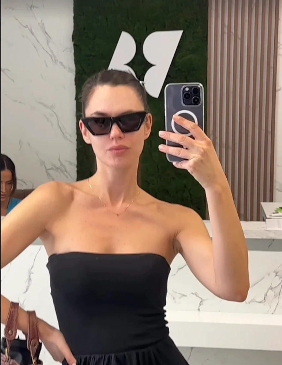 Olja Lević na tretmanu