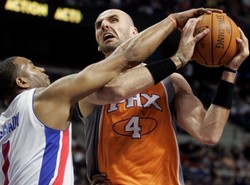 Zaledwie 17. minut Gortata. Porażka Phoenix Suns