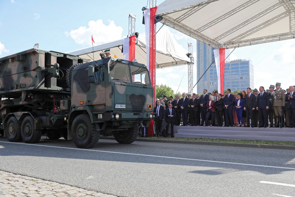 Defilada "Wierni Polsce" w Katowicach