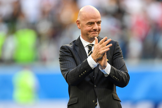 Prezydent FIFA Gianni Infantino