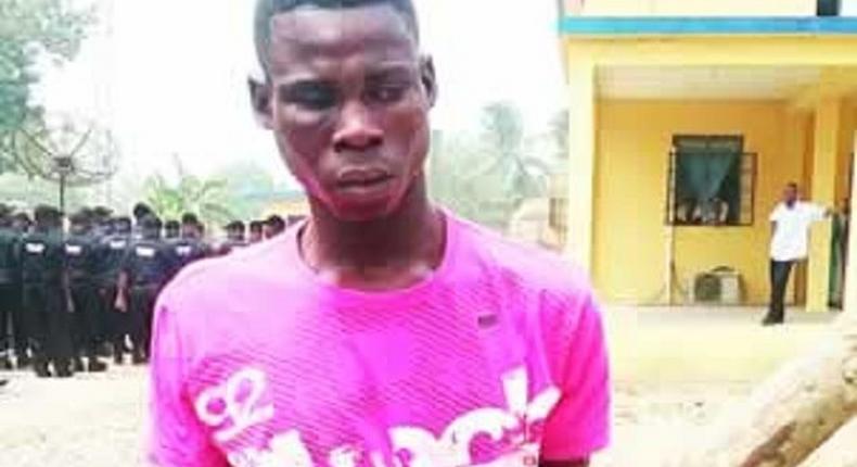 Mfreke Effiong murdered his father because he beat his wife