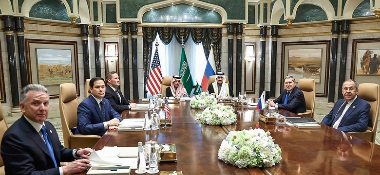 Spotkanie Rosji i USA w Rijadzie. Są pierwsze ustalenia ws. Ukrainy