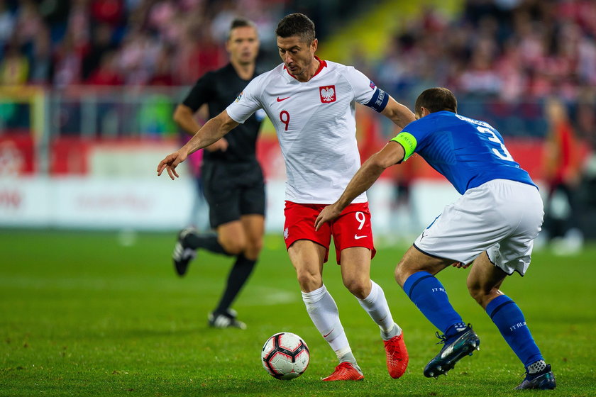 Polska - Wochy 0:1 w Lidze Narodów