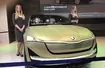 Skoda Vision E podczas Poznań Motor Show