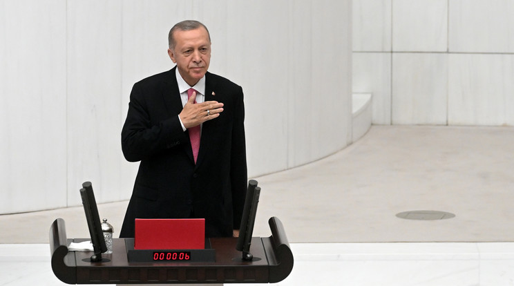 Erdogan harmadik elnöki ciklusát kezdi mai beiktatása után / Fotó: GettyImages