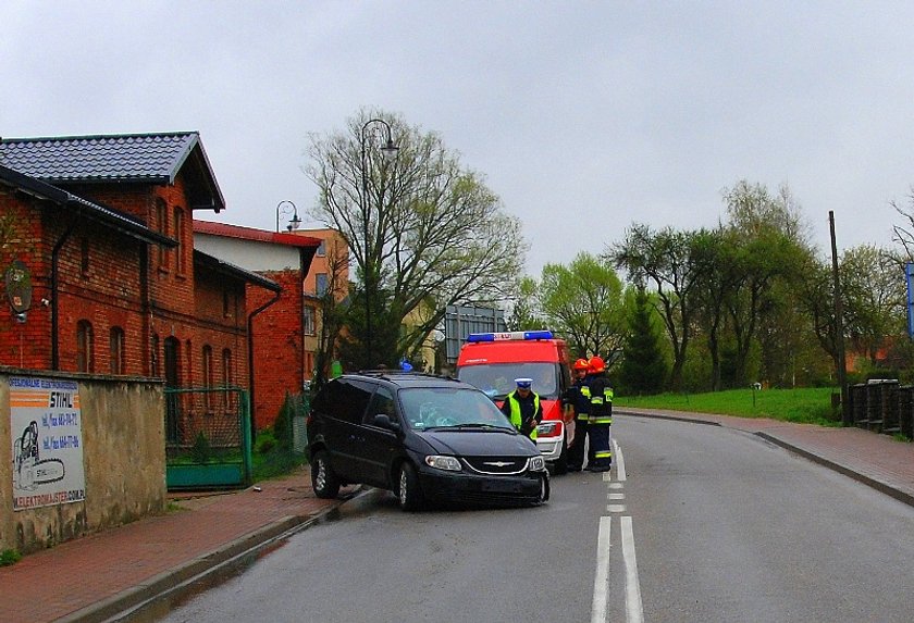 Wypadek w Przodkowie koło Kartuz