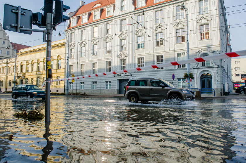woda zalała Gdańsk