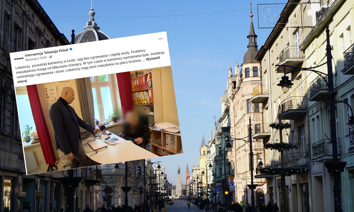 Problemy w kamienicy w Łodzi. Lokatorzy zostali bez gazu i ciepłej wody