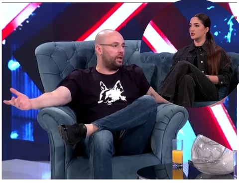 Zvezdan Slavnić i Anđela Đuričić (Foto: Screenshot TV Red)