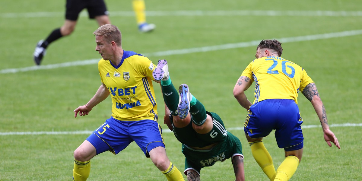 Ekstraklasa 28. kolejka: Arka Gdynia - Śląsk Wrocław 2:1