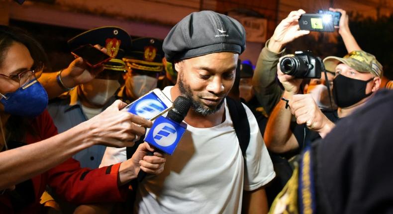 Brazil great and World Cup winner Ronaldinho and his brother have been detained in Paraguay for five months