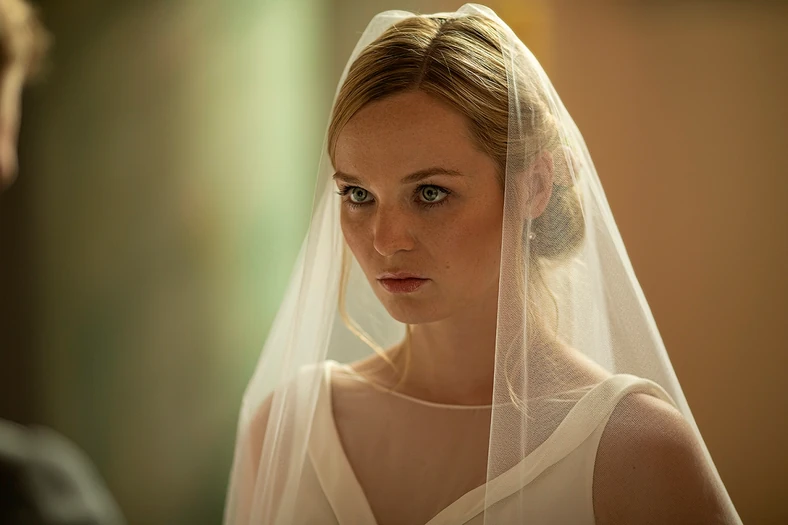 Michalina Łabacz w filmie Wesele Wojciecha Smarzowskiego