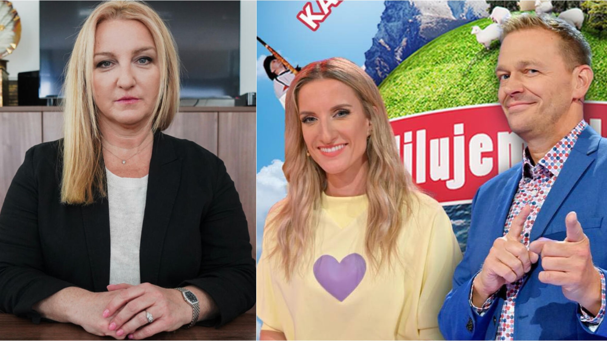 Martina Flašíková, Adela Vinczeová a Martin Nikodým