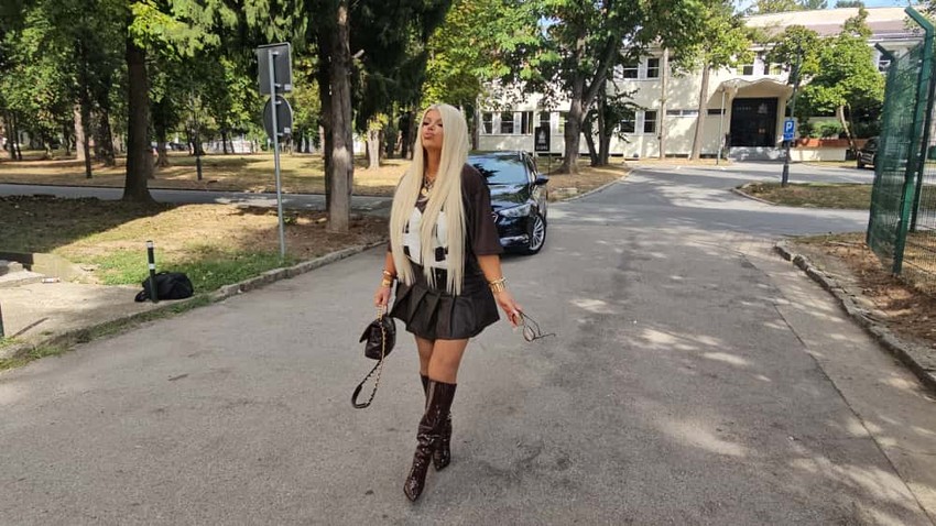 Dara Bubamara na snimanju Zvezda Granda