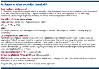 Jak rozliczać dochody zagraniczne - Litwa