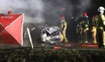 Tragedia pod Opolem. Kierowca spłonął żywcem, nastoletnie koszykarki w szpitalu (FOTO, WIDEO)