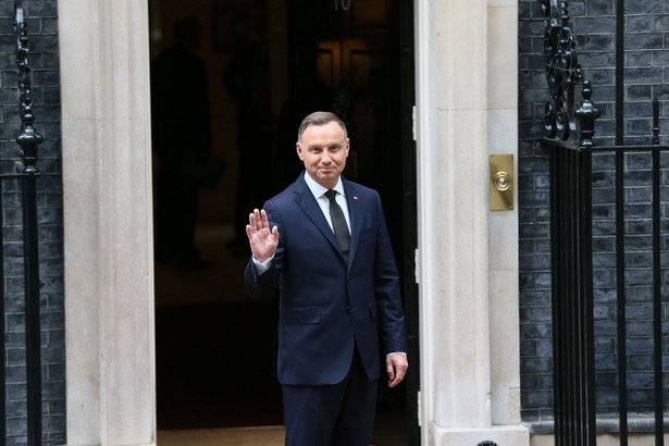 Prezydent Andrzej Duda w Londynie