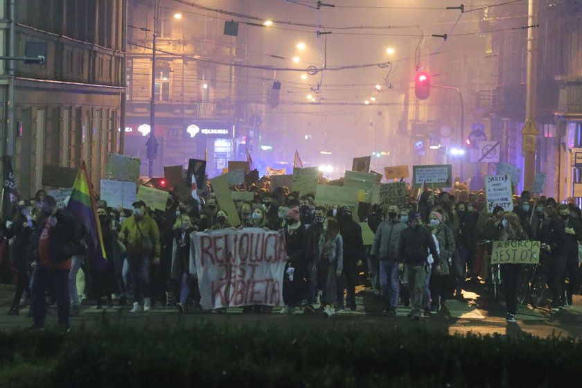 Protest po decyzji TK w sprawie aborcji. 13 dzień