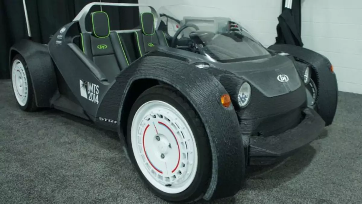 Samochód z drukarki 3D