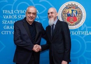 Gradonačelnik Subotice Stevan Bakić se sastao sa ambasadorom Italije Lukom Gorijem